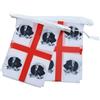 AZ FLAG Ghirlanda 6 Metri 20 Bandiere Sardegna Indipendentismo Sardo 21x15cm, Bandiera Sardismo 15 x 21 cm - Festone Bandierine