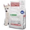 Nature's Protection Superior Care Crocchette Cani per Cuccioli dal Pelo Bianco - Cibo per Cani Senza Cereali e Ipoallergenico, con Salmone e Omega 3 e 6 - Contro le Macchie da Lacrimazione (1,5 kg)
