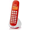 Brondi TELEFONO CORDLESS ADARA (10273842) BIANCO/ROSSO