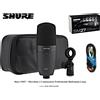 Shure SM27 Microfono a Condensatore Professionale Diaframma Largo + CAVO XLR