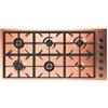 Foster Piano cottura a gas 7639 008 finitura acciaio PVD copper da 115 cm