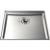 Foster Lavello una vasca 5554 340 finitura acciaio inox da 43x43 cm