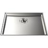 Foster Lavello una vasca 5555 240 finitura acciaio inox da 54.6x44.6 cm