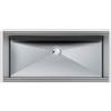 Foster Lavello una vasca 1015 850 finitura acciaio inox da 101.6x50 cm