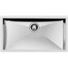 Foster Lavello una vasca 1218 850 finitura acciaio inox da 85x45 cm