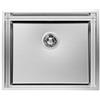 Foster Lavello una vasca 1255 850 finitura acciaio inox da 57x47 cm