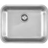 Foster Lavello una vasca 1850 850 finitura acciaio inox da 53.9x43.6 cm