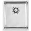 Foster Lavello una vasca 2153 850 finitura acciaio inox da 38x44 cm