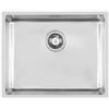 Foster PRONTA CONSEGNA - Foster Lavello una vasca 2155 850 finitura acciaio inox da 54x44 cm
