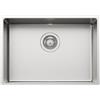 Foster Lavello una vasca 3135 850 finitura acciaio inox da 53x38 cm