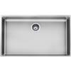 Foster Lavello una vasca 3143 850 finitura acciaio inox da 83x48 cm