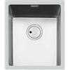 Foster Lavello una vasca 3353 850 finitura acciaio inox da 38x44 cm
