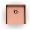 Foster Lavello una vasca 4340 058 finitura acciaio PVD copper da 41.6x41.6 cm