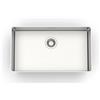 Foster Lavello una vasca 4371 051 finitura acciaio inox da 72.6x41.6 cm