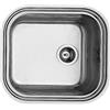 Foster Lavello una vasca 1611 060 finitura acciaio inox da 55x50 cm