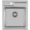 Foster Lavello una vasca 4151 050 finitura acciaio inox da 44x50 cm - IN PROMOZIONE FINO AL 30/06