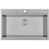 Foster Lavello una vasca 1034 050 finitura acciaio inox da 80.6x52 cm