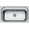 Foster Lavello una vasca 1180 150 finitura acciaio inox da 86.5x50.5 cm