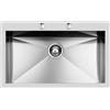Foster Lavello una vasca 1229 050 finitura acciaio inox da 82.5x50.3 cm