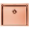 Foster Lavello una vasca 2155 058 finitura acciaio PVD copper da 54x44 cm