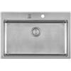 Foster Lavello una vasca 2266 080 finitura acciaio inox da 77x52 cm - IN PROMOZIONE FINO AL 30/06