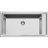Foster Lavello una vasca 2287 050 finitura acciaio inox da 87.3x51.3 cm