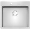 Foster Lavello una vasca 3363 050 finitura acciaio inox da 56x52 cm