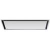 Foster Cappa a soffitto aspirante 2522 111 finitura acciaio bianco da 100 cm