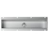 Foster Canale attrezzato 3024 881 finitura acciaio inox da 40.6x12 cm