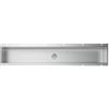 Foster Canale attrezzato 3025 880 finitura acciaio inox da 85.8x17 cm