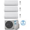 Daikin Climatizzatore Condizionatore Daikin SENSIRA Wifi Trial Split 7000 + 7000 + 7000 BTU con U.E. 3MXF52A Classe A++/A+