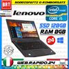 Lenovo PC NOTEBOOK PORTATILE LENOVO L470 INTEL CORE I5-7200U 8GB RAM 128GB SSD WIN 11