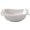 Villeroy & Boch NewWave Ciotola Centrale Insalate e Contorni, Forma Angolare, per Lavastoviglie e Microonde Porcellana Premium, Bianco, 25 cm