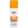 Eucerin Sun Oil Control Tinted Dry Touch Sun Gel-Cream SPF50+ crema viso in gel con protezione solare colorata 50 ml Tonalità light unisex