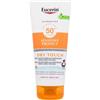Eucerin Sun Kids Sensitive Protect Dry Touch Gel-Cream SPF50+ protezione solare leggera in gel per pelli sensibili 200 ml