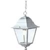 SOVIL SOSPENSIONE LINEA OLD COLORE BIANCO ARGENTO 60W 955/37 [17181000]