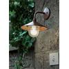 SOVIL APPLIQUE DA ESTERNO LINEA CORTEN 60W ATTACCO E27 158/36 [03181000]