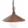 SOVIL LAMPADA A SOSPENSIONE DA ESTERNO SERIE SPECTRE COLORE CORTEN 60W ATTACCO E27 159/36 [09181000]