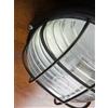 SOVIL PLAFONIERA OVALE CON GABBIA COLORE NERA ATTACCO GRANDE E27 703/06 [02131000]