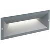 SOVIL INCASSO LED A PARETE RETTANGOLARE SEGNAPASSO DA ESTERNO IP65 LUCE NATURALE 4000K 99152/16 [11181000]
