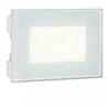 SOVIL INCASSO LED DA PARETE 3W LUCE CALDA 4000K PER ESTERNO IP65 IN ALLUMINIO COLORE BIANCO 99193/02 [14131000]