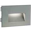 SOVIL INCASSO LED DA PARETE 3W LUCE CALDA 3000K PER ESTERNO IP65 IN ALLUMINIO COLORE GRIGIO 98192/72 [16021000]