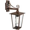 SOVIL Applique in basso Sovil Ribot E27 colore ruggine-941/11 [23181000]