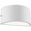 SOVIL Lampada da parete Sovil Umbe chiusa 1xE27 max 60W bianco - 474/02 [14021000]