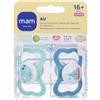 Bamed Baby Italia Srl Mam Air Succhietto 16+ Mesi Silicone Maschio 2 Pezzi 1 St
