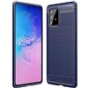 ebestStar - Cover per Samsung Galaxy S10 Lite G770F, Custodia Protezione Carbonio Design, TPU Morbida Antiurto, Blu scuro