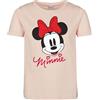 Mister Tee Mtk196-Minnie Mouse Kids Tee T-Shirt, Colore: Rosa, 146 Unisex-Bambini e Ragazzi