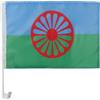 AZ FLAG Bandiera per Auto Gitana 45x30cm - Bandierina da Auto Zingara - Gypsi 30 x 45 cm, Car Flag