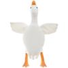 Zaloife Peluche Oca Bambola Bianco, 50cm Oca Peluche Giocattolo, Oca Pupazzo Decorazioni Regalo per Bambini Adulti e Fans