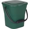 EDA Cestino Compost, Poli propilene, Verde Canada, 6L